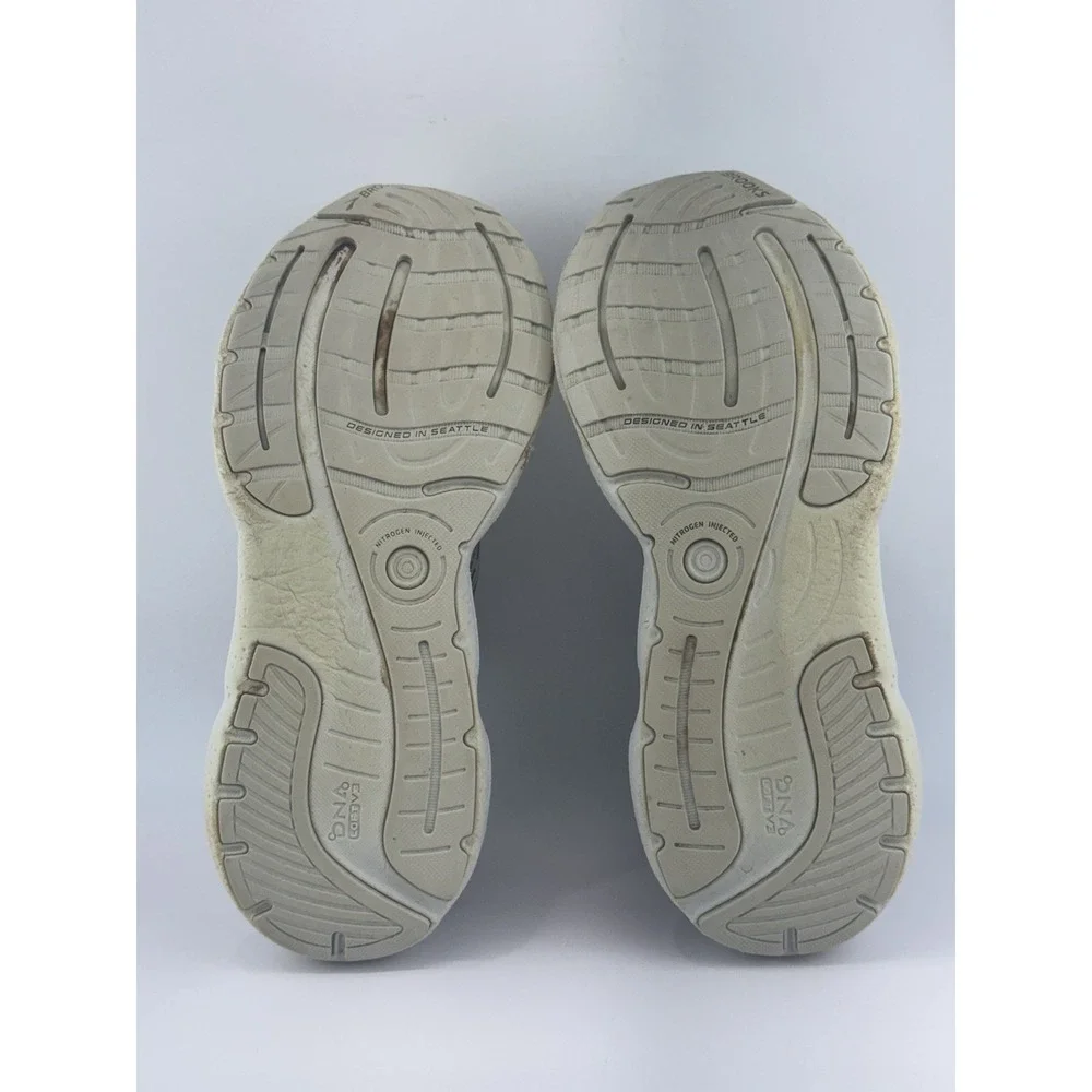 Brooks Glycerin 20 Shoes Mens Size 9 D Gray Running Comfort Walking Sneakers